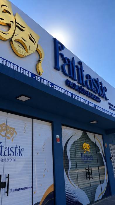 Fachada da Fantastic Produções e Eventos
